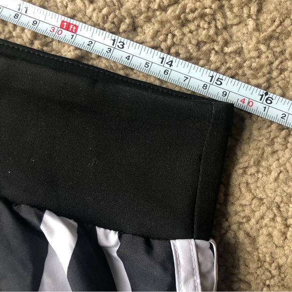 Adidas Black White and Blue running shorts - Picture 8 of 11